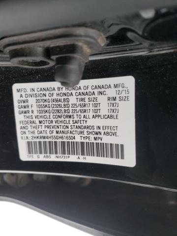 Photo 9 VIN: 2HKRM4H55GH616504 - HONDA CR-V EX 