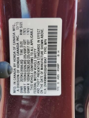 Photo 12 VIN: 2HKRM4H55GH618947 - HONDA CR-V EX 