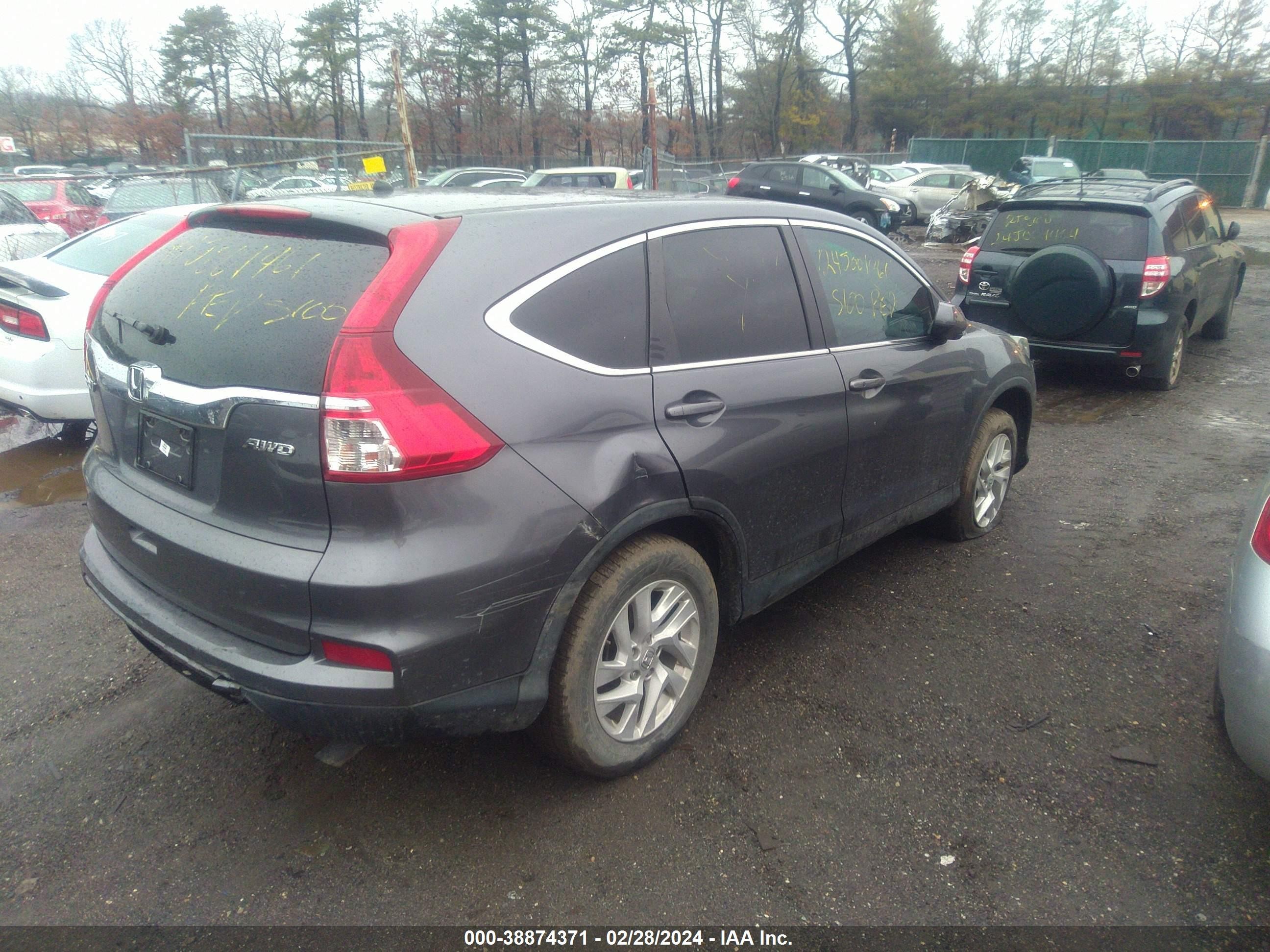 Photo 3 VIN: 2HKRM4H55GH693132 - HONDA CR-V 