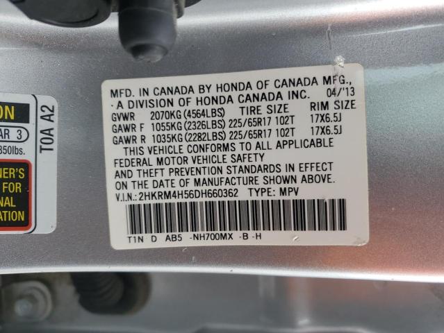 Photo 13 VIN: 2HKRM4H56DH660362 - HONDA CR-V EX 