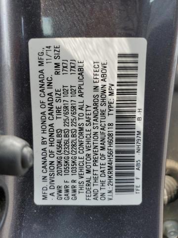 Photo 12 VIN: 2HKRM4H56FH608118 - HONDA CRV 