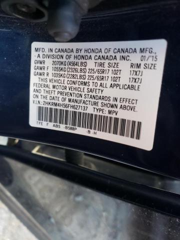 Photo 9 VIN: 2HKRM4H56FH627137 - HONDA CR-V EX 