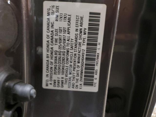 Photo 12 VIN: 2HKRM4H56GH644912 - HONDA CRV 