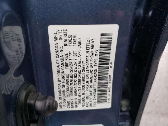 Photo 11 VIN: 2HKRM4H57DH642405 - HONDA CR-V 