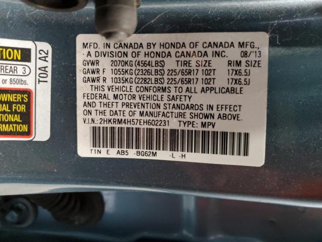 Photo 12 VIN: 2HKRM4H57EH602231 - HONDA CR-V EX 