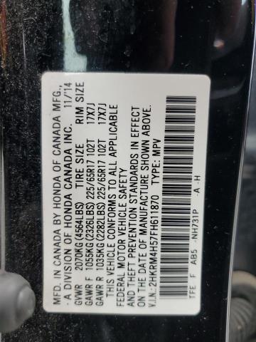 Photo 13 VIN: 2HKRM4H57FH611870 - HONDA CR-V EX 