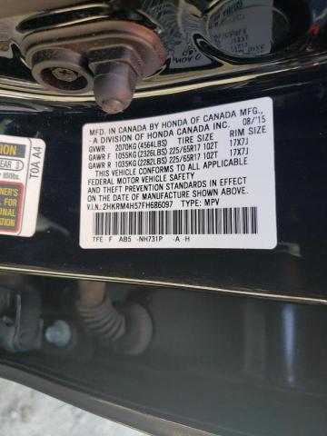 Photo 9 VIN: 2HKRM4H57FH686097 - HONDA CR-V EX 