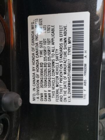 Photo 11 VIN: 2HKRM4H57FH686617 - HONDA CR-V EX 