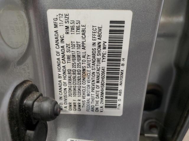 Photo 12 VIN: 2HKRM4H58DH609641 - HONDA CR-V EX 