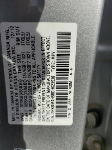 Photo 12 VIN: 2HKRM4H58DH623538 - HONDA CR-V EX 