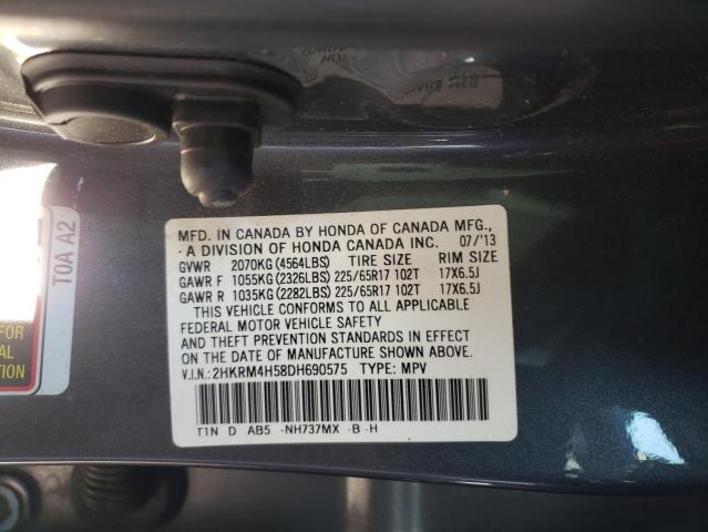 Photo 9 VIN: 2HKRM4H58DH690575 - HONDA CR-V EX 