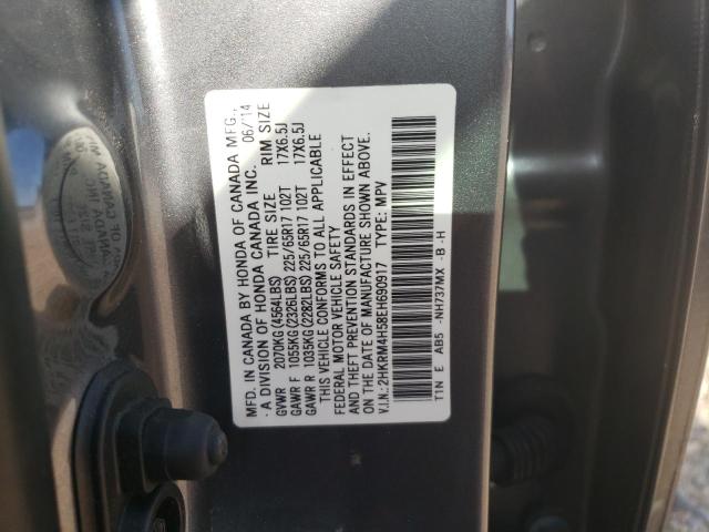 Photo 12 VIN: 2HKRM4H58EH690917 - HONDA CRV 