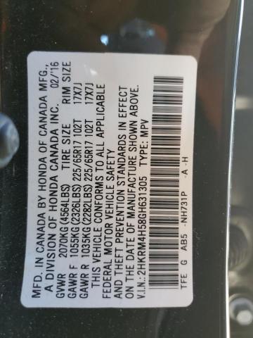 Photo 12 VIN: 2HKRM4H58GH631305 - HONDA CRV 