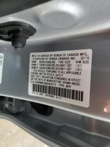 Photo 11 VIN: 2HKRM4H58GH635712 - HONDA CR-V EX 