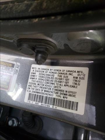 Photo 9 VIN: 2HKRM4H59CH624633 - HONDA CR-V EX 