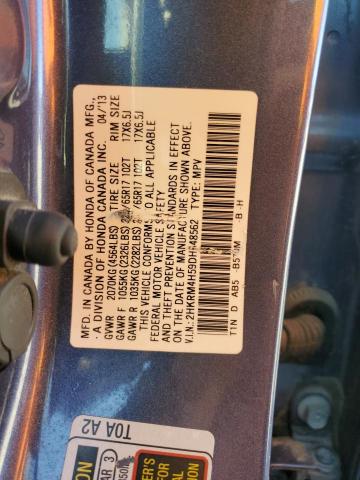 Photo 11 VIN: 2HKRM4H59DH648562 - HONDA CRV 