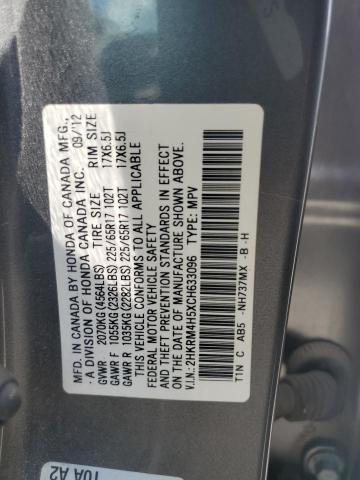 Photo 11 VIN: 2HKRM4H5XCH633096 - HONDA CRV 