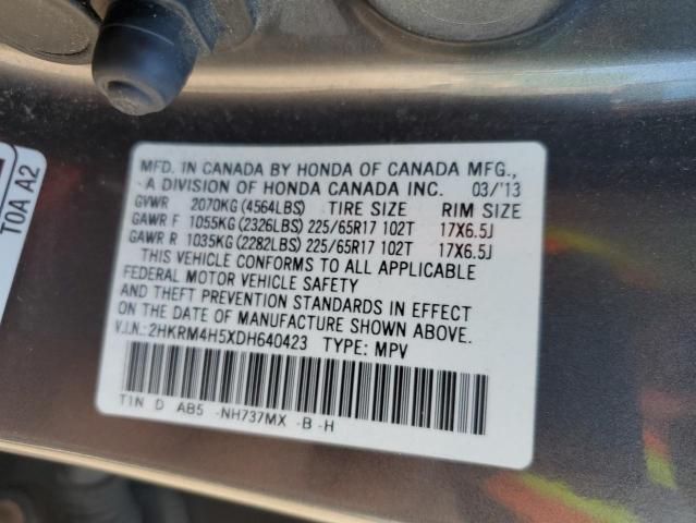 Photo 11 VIN: 2HKRM4H5XDH640423 - HONDA CR-V EX 