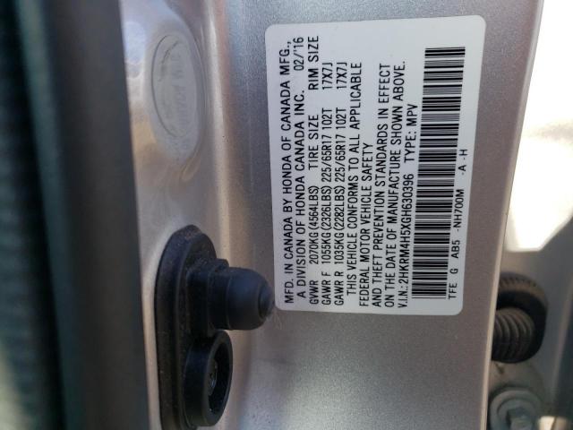 Photo 12 VIN: 2HKRM4H5XGH630396 - HONDA CR-V EX 