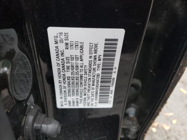 Photo 9 VIN: 2HKRM4H5XGH647280 - HONDA CR-V EX 