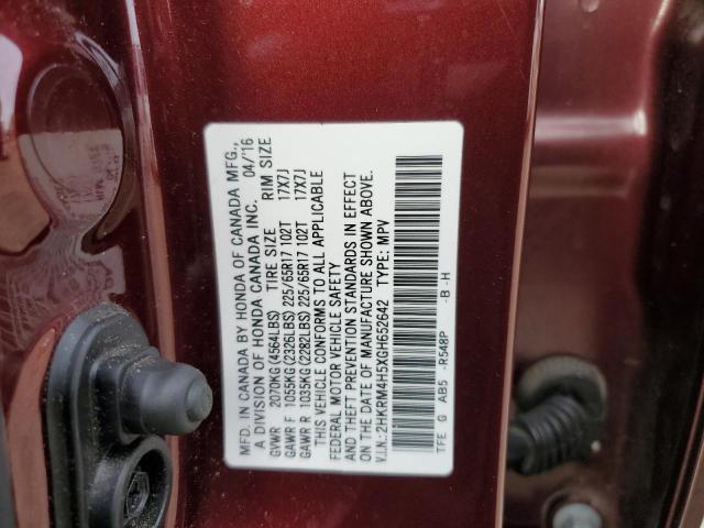 Photo 12 VIN: 2HKRM4H5XGH652642 - HONDA CRV 