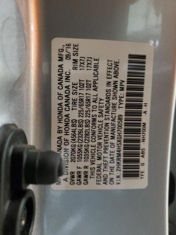 Photo 11 VIN: 2HKRM4H5XGH700589 - HONDA CRV 