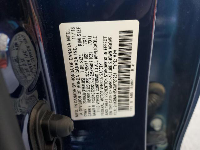 Photo 12 VIN: 2HKRM4H5XGH721281 - HONDA CRV 