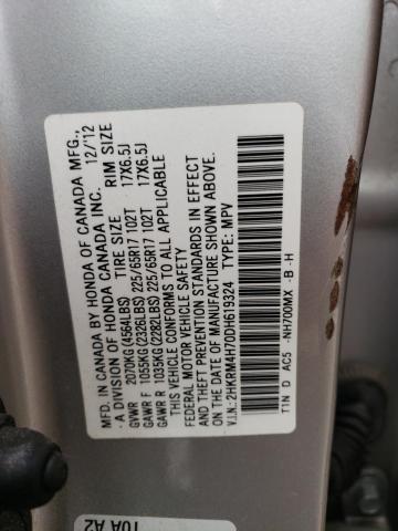 Photo 12 VIN: 2HKRM4H70DH619324 - HONDA CR-V EXL 