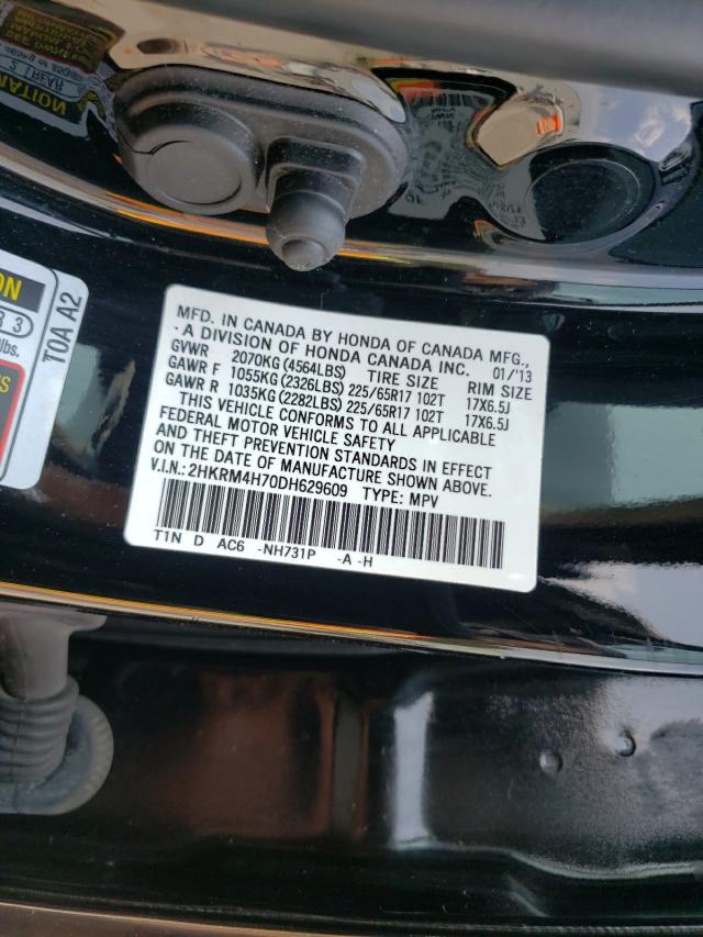 Photo 9 VIN: 2HKRM4H70DH629609 - HONDA CR-V EXL 