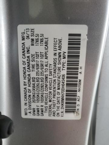 Photo 12 VIN: 2HKRM4H70DH645406 - HONDA CR-V EXL 