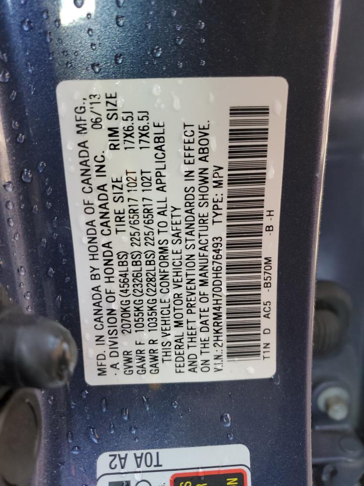 Photo 12 VIN: 2HKRM4H70DH676493 - HONDA CR-V 