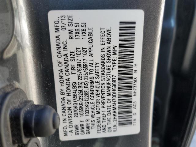 Photo 12 VIN: 2HKRM4H70DH690877 - HONDA CR-V EXL 