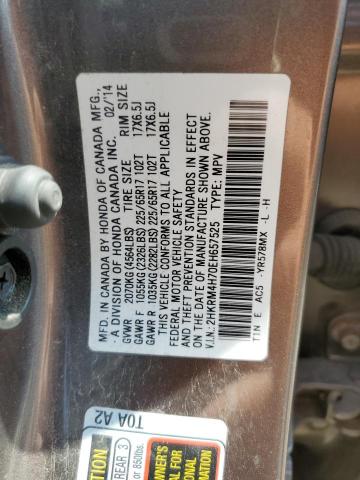 Photo 11 VIN: 2HKRM4H70EH657525 - HONDA CRV 