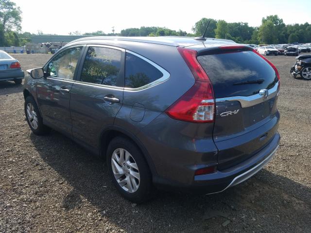 Photo 2 VIN: 2HKRM4H70FH695550 - HONDA CR-V EXL 