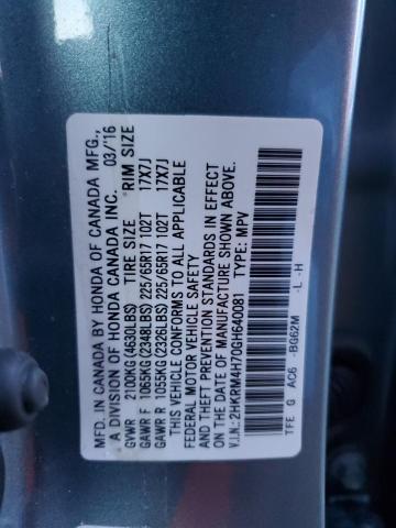 Photo 12 VIN: 2HKRM4H70GH640081 - HONDA CRV 