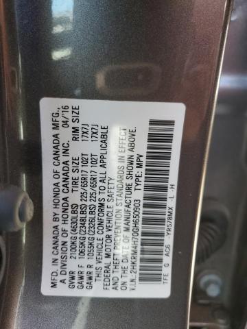 Photo 13 VIN: 2HKRM4H70GH650903 - HONDA CRV 