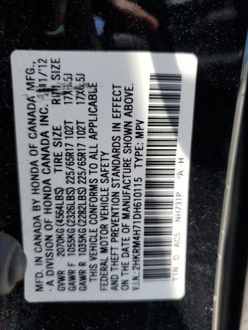 Photo 13 VIN: 2HKRM4H71DH610115 - HONDA CRV 