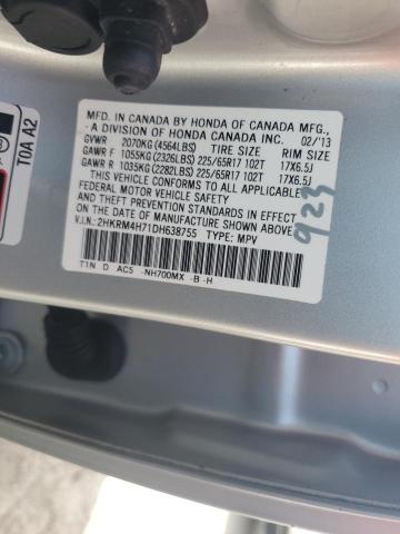 Photo 13 VIN: 2HKRM4H71DH638755 - HONDA CR-V EXL 