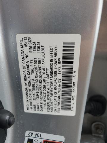 Photo 12 VIN: 2HKRM4H71DH671321 - HONDA CRV 