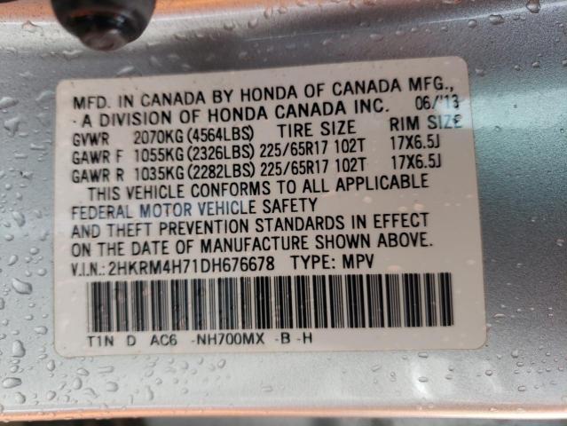 Photo 13 VIN: 2HKRM4H71DH676678 - HONDA CR-V EXL 