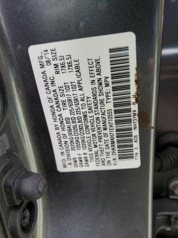 Photo 11 VIN: 2HKRM4H71EH710555 - HONDA CR-V EXL 