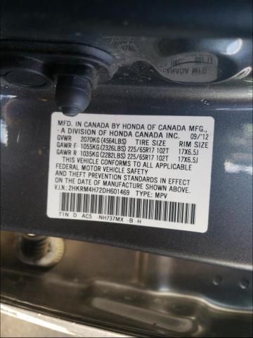 Photo 9 VIN: 2HKRM4H72DH601469 - HONDA CR-V EXL 