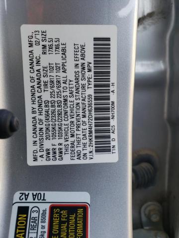 Photo 9 VIN: 2HKRM4H72DH636559 - HONDA CR-V EXL 