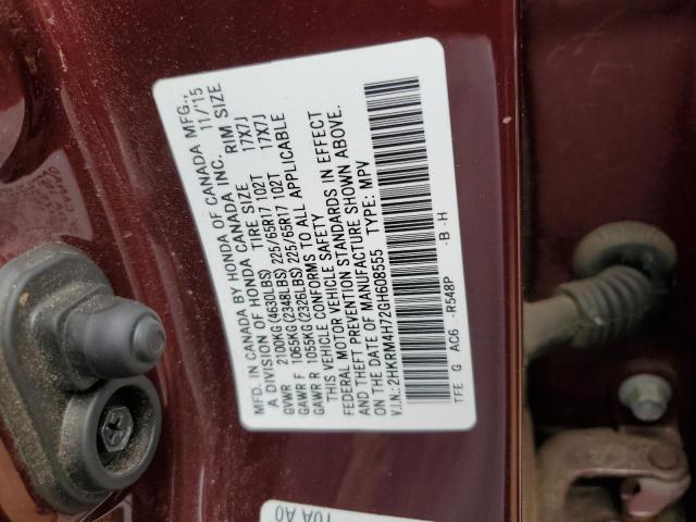 Photo 12 VIN: 2HKRM4H72GH608555 - HONDA CRV 