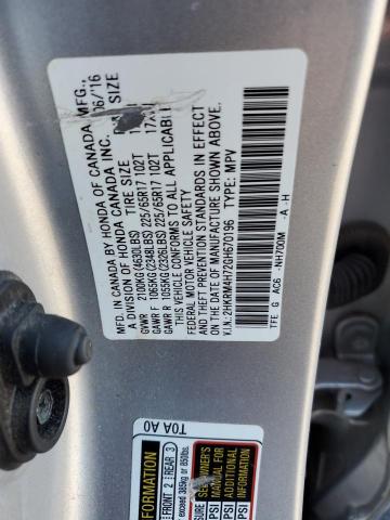 Photo 12 VIN: 2HKRM4H72GH670196 - HONDA CR-V EXL 