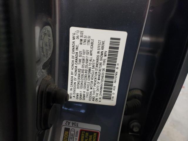 Photo 12 VIN: 2HKRM4H73DH655136 - HONDA CR-V EXL 