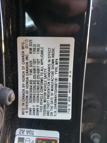 Photo 12 VIN: 2HKRM4H73DH687181 - HONDA CR-V EXL 