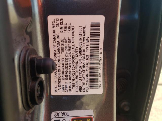 Photo 12 VIN: 2HKRM4H73EH601658 - HONDA CR-V EXL 