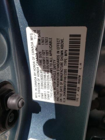 Photo 11 VIN: 2HKRM4H73FH612595 - HONDA CRV 