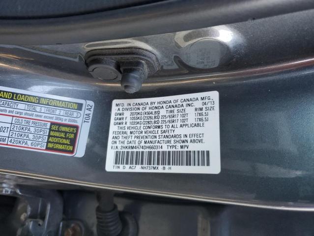 Photo 11 VIN: 2HKRM4H74DH660314 - HONDA CRV 